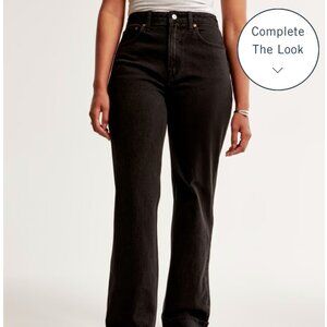 A&F Curve Love High Rise 90s Relaxed Jean - 29 Regular